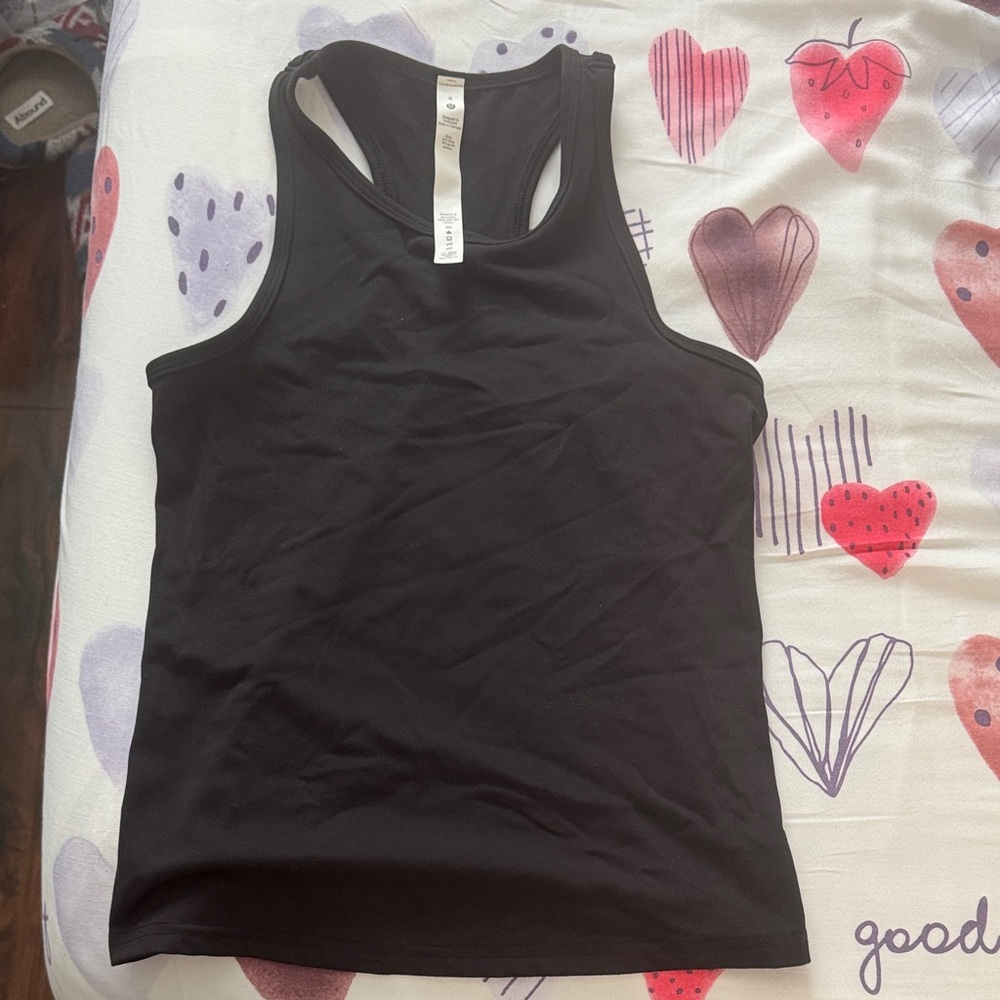 lululemon athletica Black Tank Top